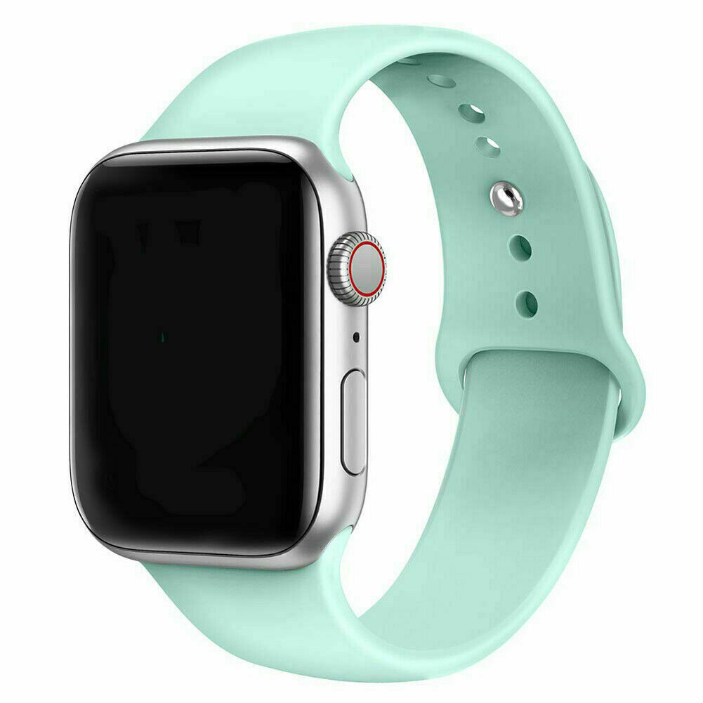 for Apple Watch Band Silicone Strap 1 2 3 4 5 6 7 8 SE Sport 38/40/41/42/44/45mm