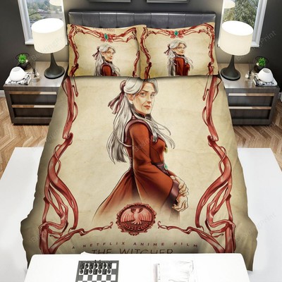 The Witcher Nightmare Of The Wolf 2021 Lady Zerbst Quilt Duvet Cover Set