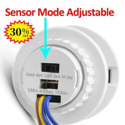 Mini PIR Sensor Smart 110V 220V LED PIR Infrared Motion Sensor Nice