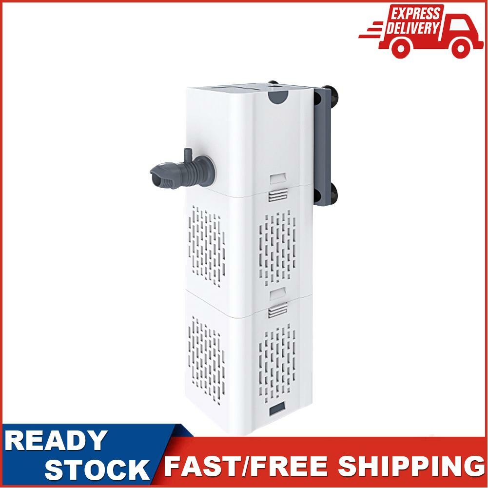 ZY-N61 4 in 1 Aquarium Luftsauerstoff Aquarium Filter Interne Pumpe (EU 6W) DE