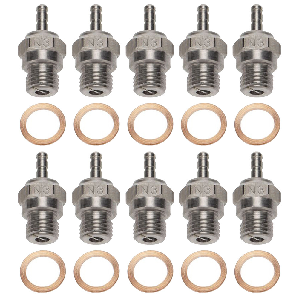 70117 N3 Glow Plug #3 Spark Hot For Nitro Engine Traxxas OS RC HSP 1/10 1/8 Car