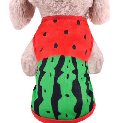 Pet Clothes Small Dog Cat Puppy Mesh Vest T Shirt Summer Breathable Apparel #