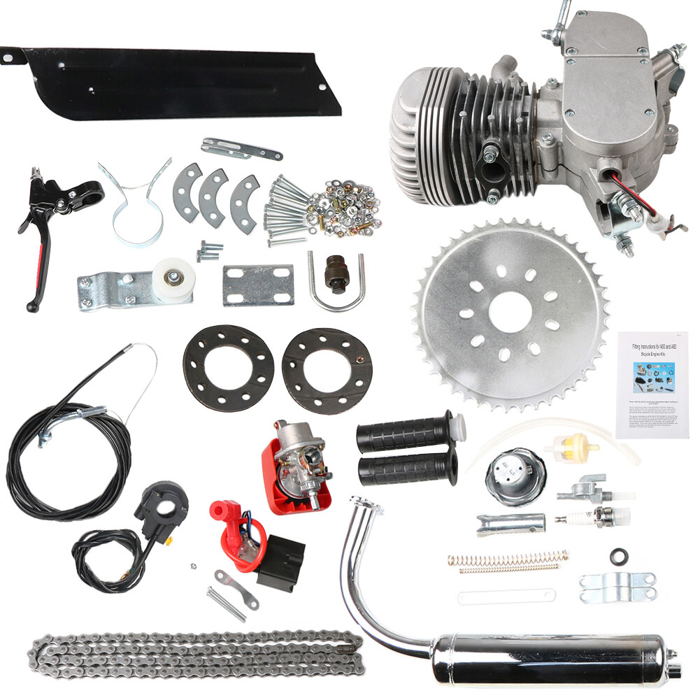 100cc 2Stroke Bicycle Motor Kit Bike Motorized Petrol Gas