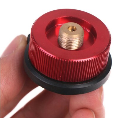 Canister Gas Refill Adapter Butane Propane Stove Convertor Outdoor Camping