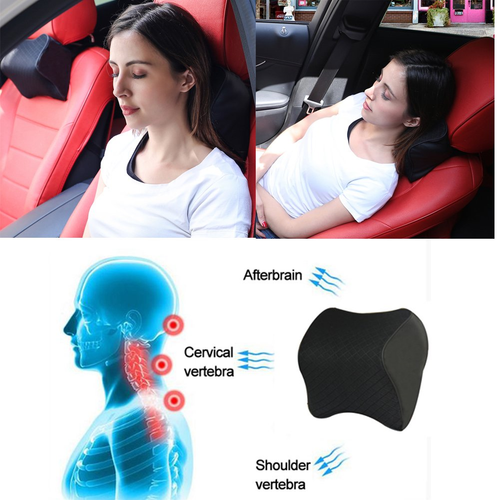 ZATOOTO Car Headrest Pillow Memory Foam - Neck Pillow Support for Driving Adjust