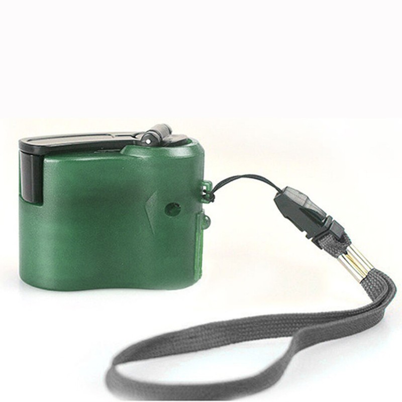 USB Hand Crank Emergency Power Phone Charger Manual Charging