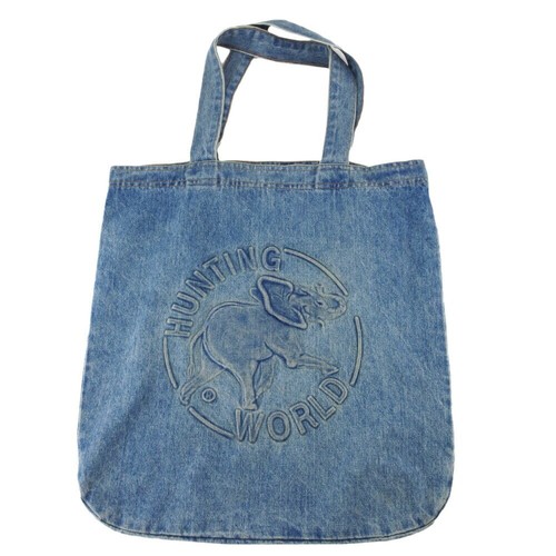 HUNTING WORLD TOTE BAG ✳︎MADE IN ITALY HUNTING WORLD Tote Bags Denim denim canvas Authentic USED