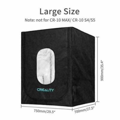 Creality Two Size 3D Printer Multifunction Enclosure For Ender 3/Ender 5PLUS US