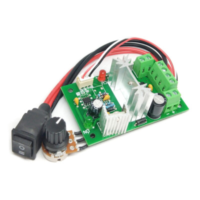 CCM6N 6A 6V 12V 24V 30V PWM DC Motor Speed Controller w/ Forward Reverse Switch