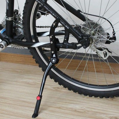BV Bike Kickstand Rear Adjustable Bicycle Aluminum Side Stand 24-29/" NEW KA70-BK