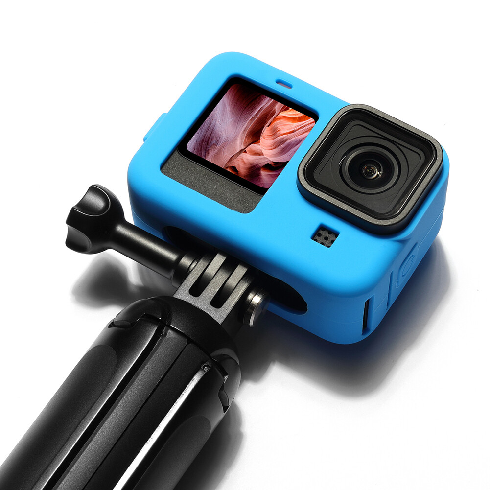 Silicone Protective Cover for GoPro Hero 9 Housing with Lens Cap
