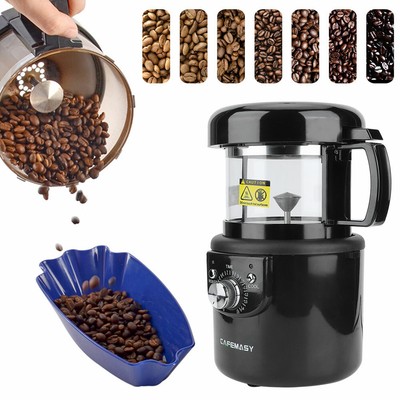 1400W Kaffeeröster Elektrischer Röster-Kaffeebohnen Maschine Backen Timer Neu