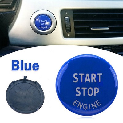 Button Decor Cover ABS Plastic Material Easy Installation Glossy Appearance