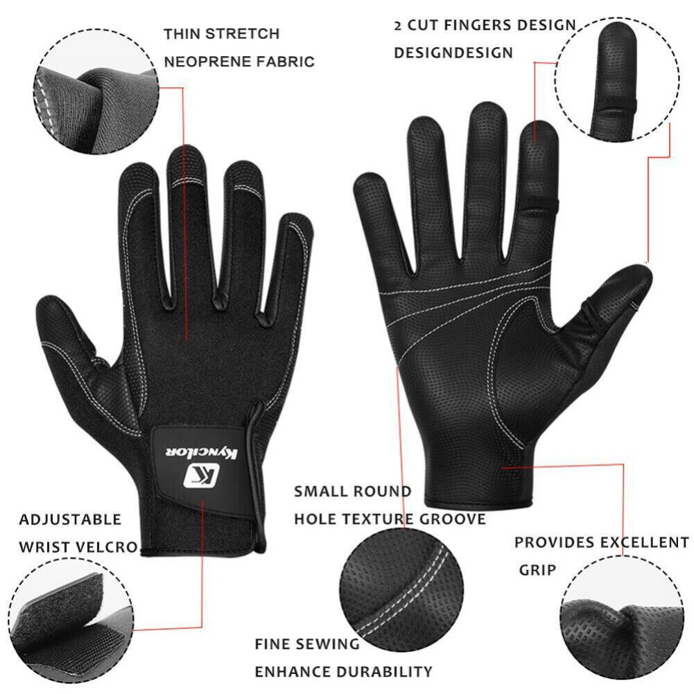Winter Fishing Gloves Warm Waterproof Neoprene Gloves Multi-purpose Riding Glove