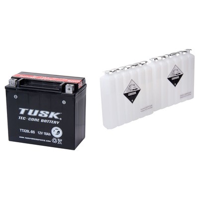 Tusk Tec-Core Battery with Acid TTX20LBS  For HARLEY-DAVIDSON  Dyna Switchback