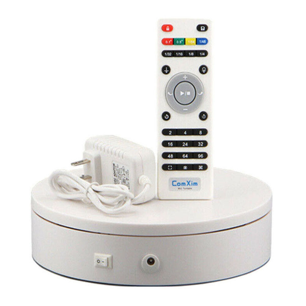 360° Rotating Display Stand Electric Turntable Photography Remote