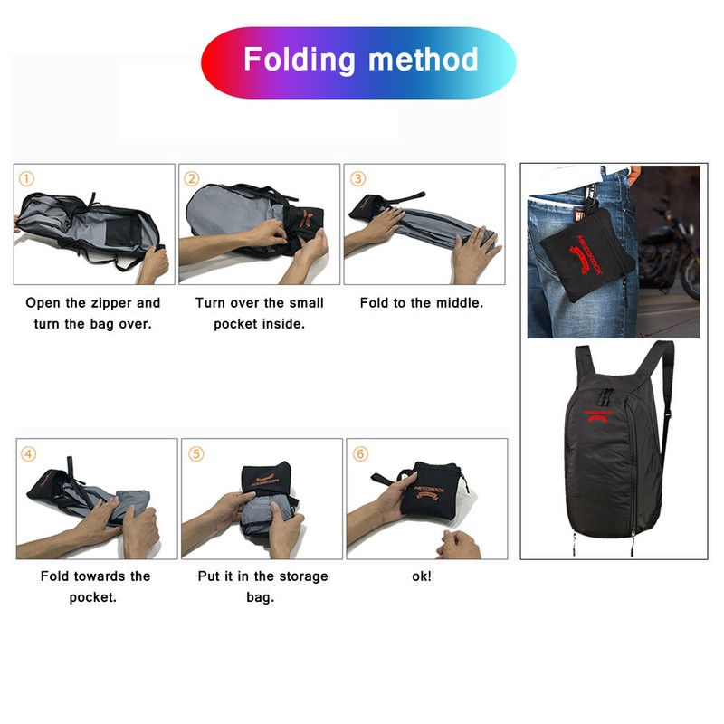 Motorcycle Backpack Waterproof Computer Backpack For Men Motorcycle Accessories