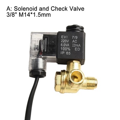 Long Lasting Performance Easy Installation Air Compressor Solenoid Valve