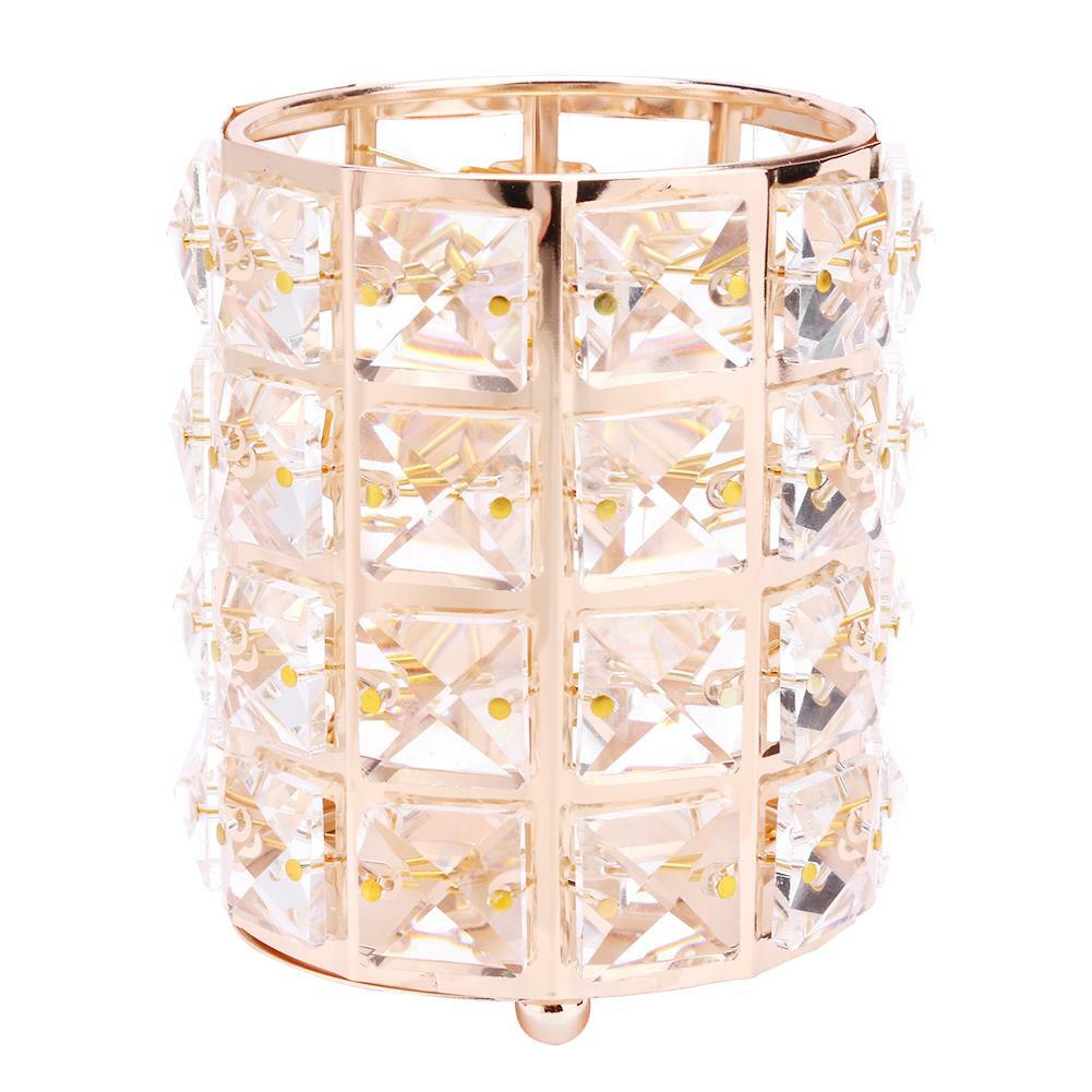 Prosperveil Make-up-Pinselhalter mit Kristallperlen, Stiftehalter, Aufbewah