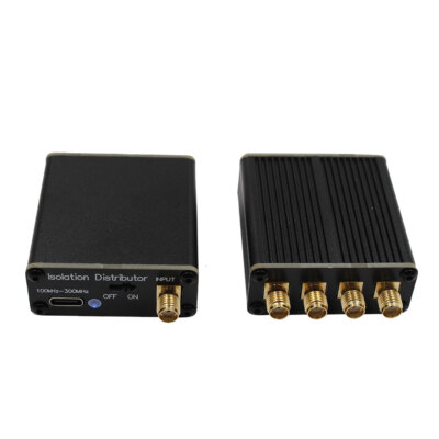 Active RF Isolated Splitter for RF Signals Radio Antenna SDR GPSDO Source 150MHz