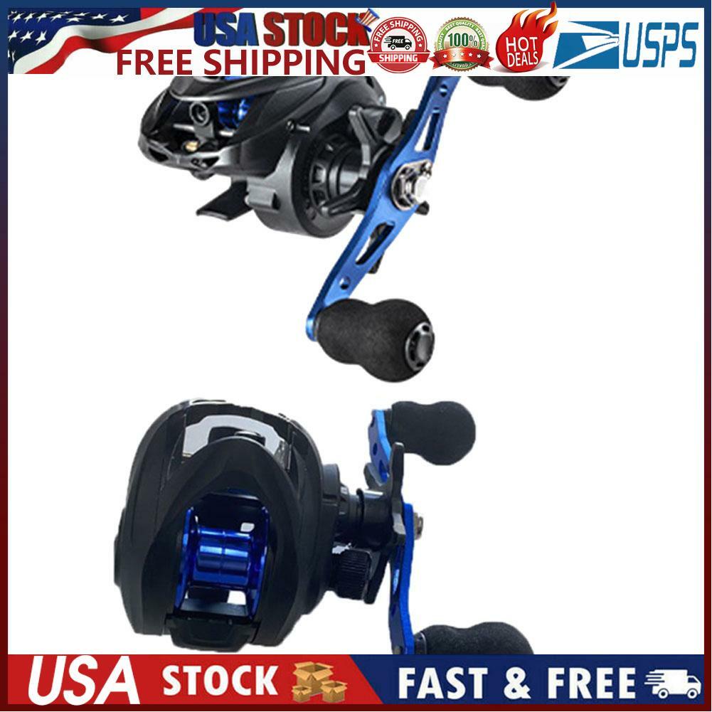 7.2/1 Low Profile Baitcasting Fishing Reel Anti-Tangle Fishing Reel Spool
