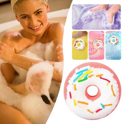 2025 Bath Bomb Donut Bath Bomb Bubble Bath Bombs Funny Doughnut Shape Bubbl E2C3