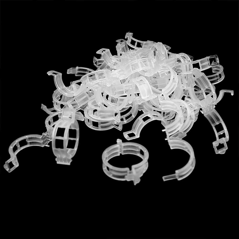 KINGLAKE Plant Support Garden Clips,Tomato Vine Clips,Tomato Trellis Clips 200 P