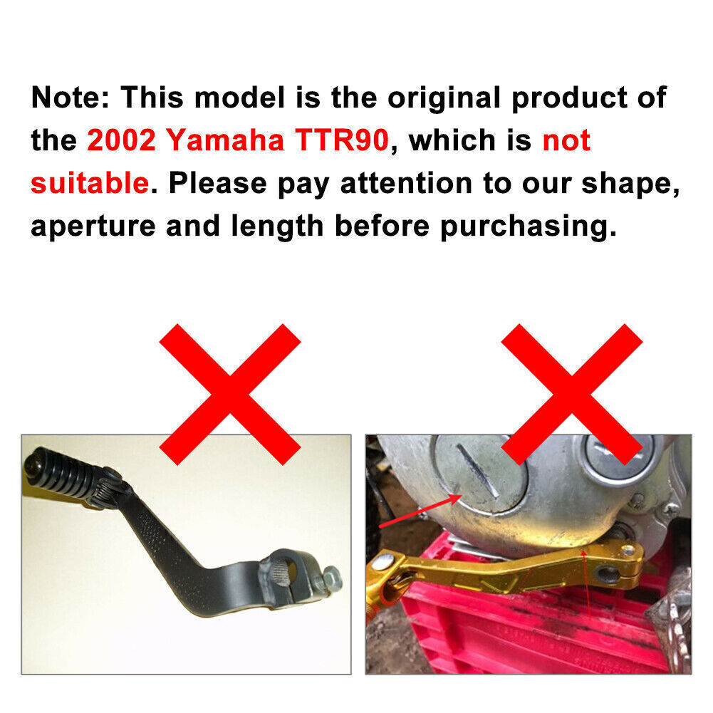 10mm Folding Shifter Lever for Kawasaki KLX125 250 Dirt Bike Sunl Coolster Green