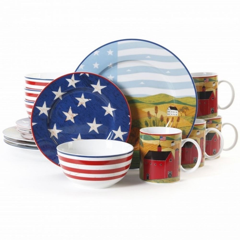 Vajilla de gres Gibson Holiday & serveware