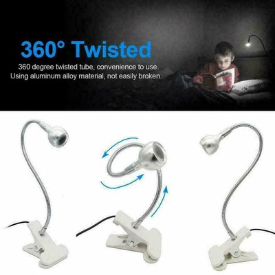 Best Reading Lamp Clip Light USB LED Bed Lamp Desk Table Lamp With Clip Dimmable
