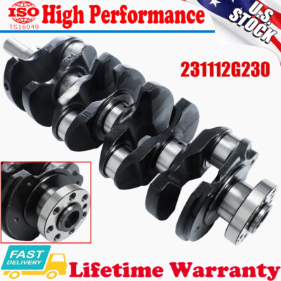 For Hyundai Sonata Kia Forte Optima Sportage 2.4L Engine Crankshaft 23111-2G200