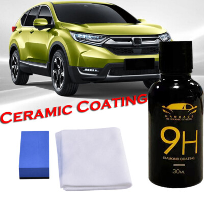 NANO AGE Ceramic Coating Premium Car Care Kit 9H High Gloss Coating Protection