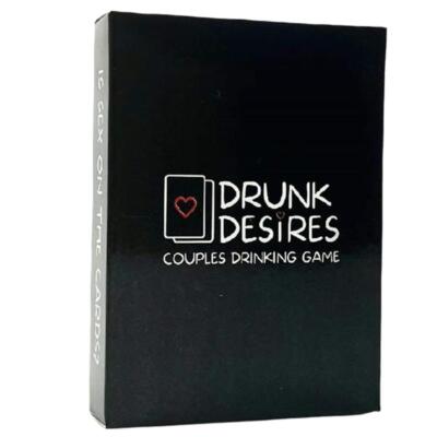 Drunk Desires Intimate Drinking Game Adults Couples Card Date Night Games Gifts