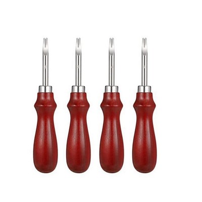 Das HandgenäHte Leder-Bastelpaket Eignet Sich für das 4-Teilige DIY-Leder-W2816