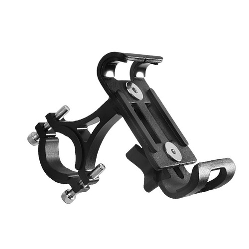Bicycle Phone Holder Clamp Adjustable Handlebar Mount Bracket For Samsung Galaxy