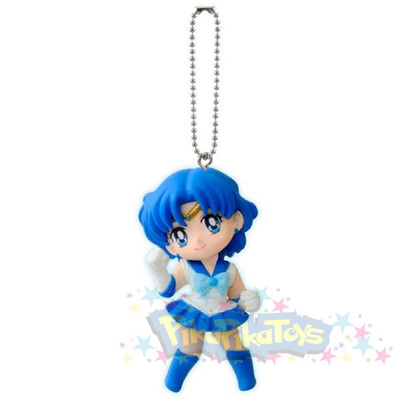 Sailor Moon Figure Keychain 20th Annivesary Mascot Swing Sailor Mercury