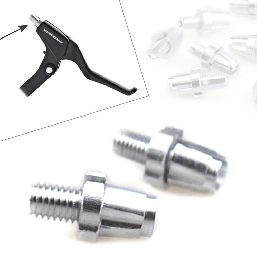 Silver M7 MTB Road Bike Bicycle Brake Lever Adjustment Cable Screw Adjuster