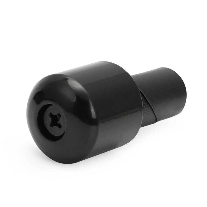 Solid Iron Handle Bar Ends Heavy Weight Vibration Reducing Grip Plugs 7/8" 22mm