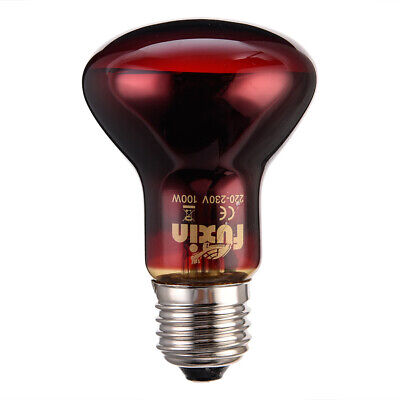 Reptile Lamp 60/75/100W Pet Heat Lamp Bulb Turtle Basking Light E27 Heat Bulb