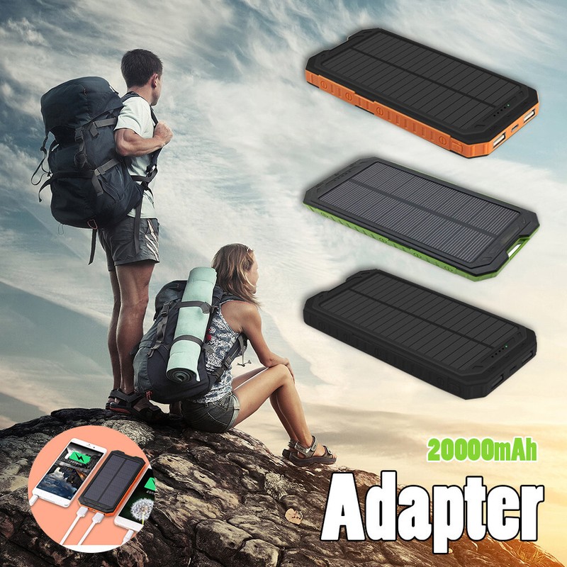 1*20000mAh with light charging treasure outdoor lighting mob
