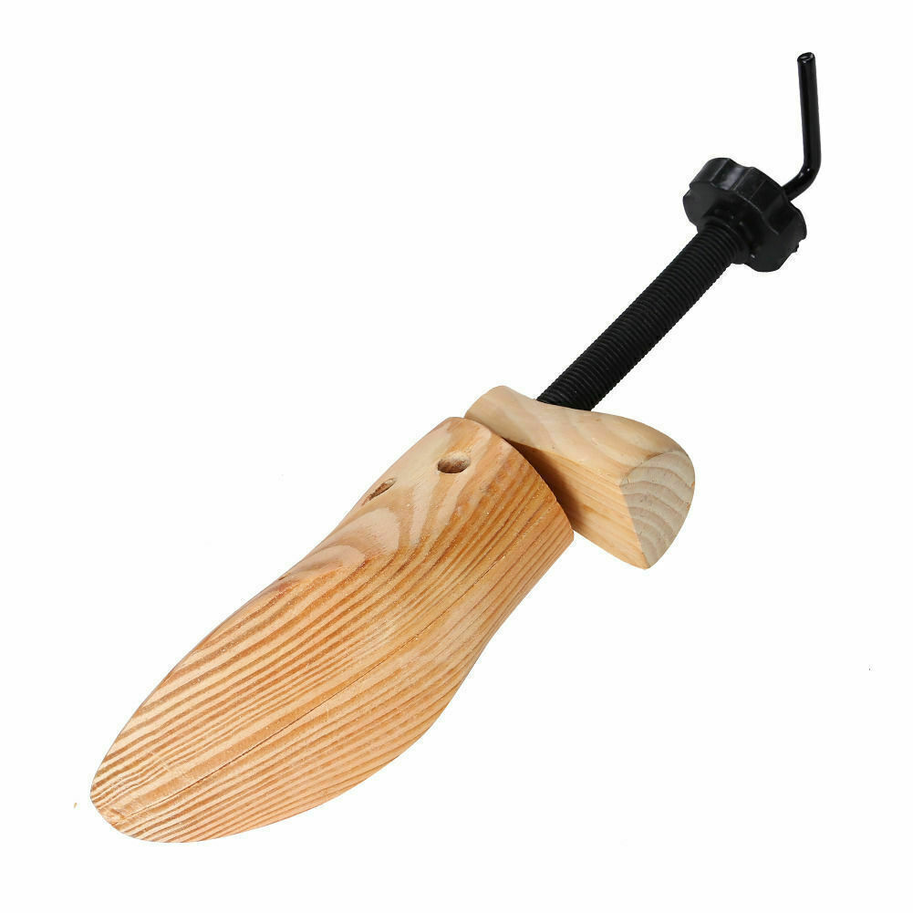 2023 One Pair 2-way Wooden Adjustable Shoe Stretcher for Men Women Size 9-13