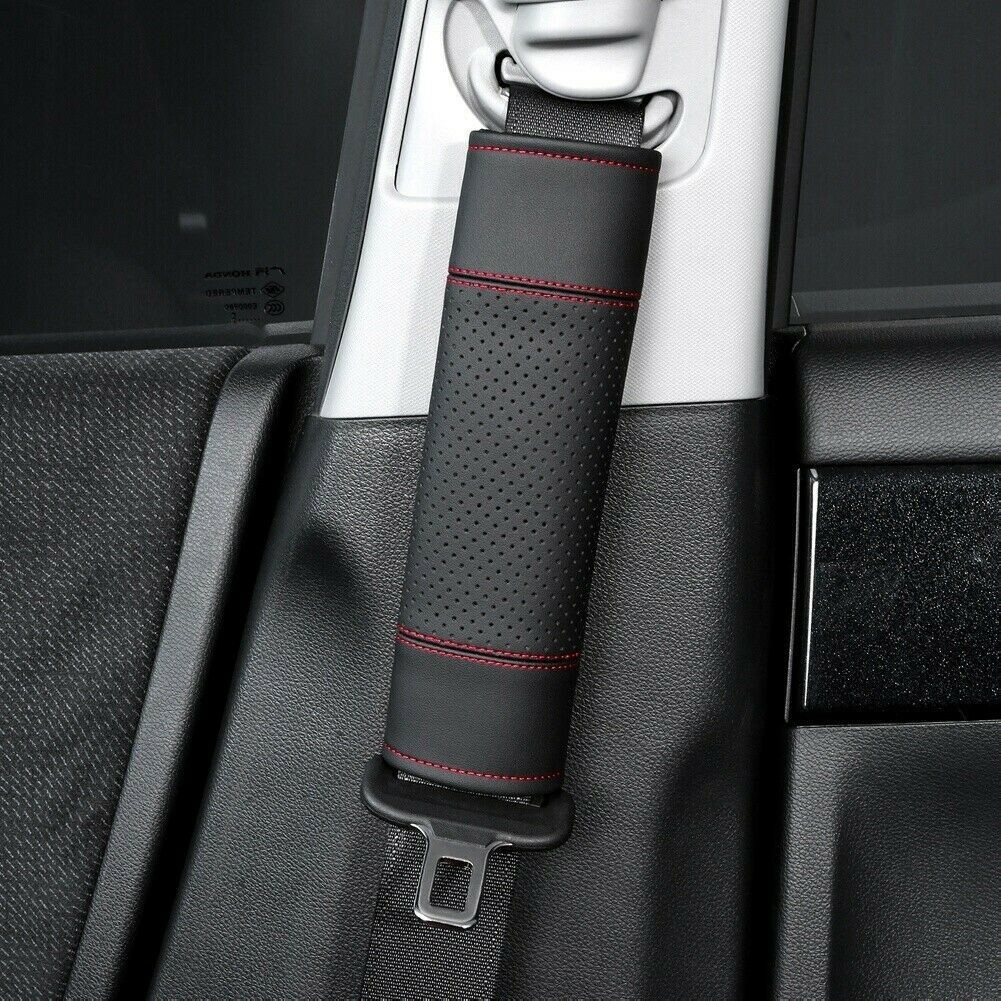 2x Sicurezza in Auto Cintura di Spallina Cover Custodia Cuscino Cinghia 33/22cm