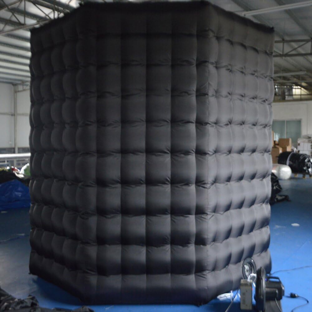 Inflatable Photo Booth Backdrop LED Enclosure Tent for Event Show Party Birthday