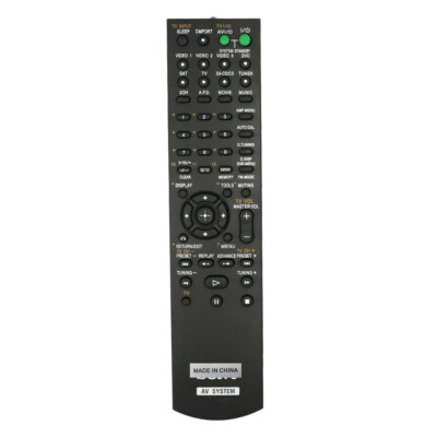 US Stock Remote Control For Sony STR-DG820 STR-K880 STR-K1500 AV Receiver System
