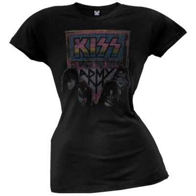 Kiss - Kiss Army Juniors T-Shirt | eBay