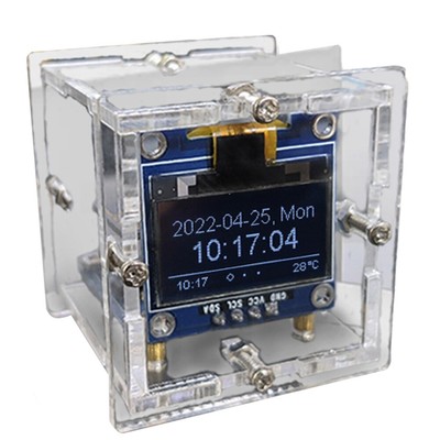 2X(ESP8266 DIY Electronic Kit  Clock OLED Display Connect mit  DIY LöTproje1734