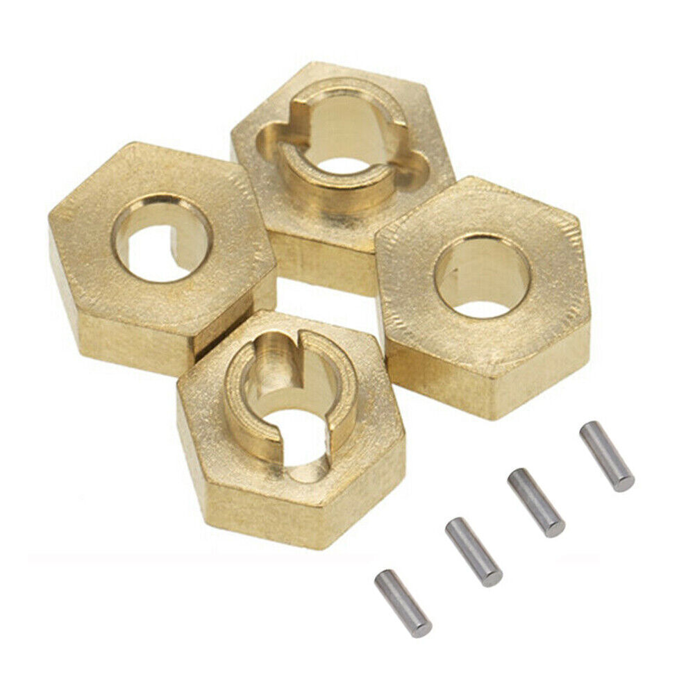 4Pcs Wheel Weight Hex Adapter Upgrade Parts For 1/24 RC Car Axial SCX24 AXI90081
