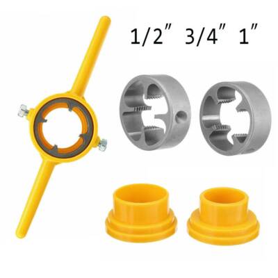 PVC Thread Maker Hand Tools NPT Die Set Pipe Threader for Pumps Pipes Hand Tool