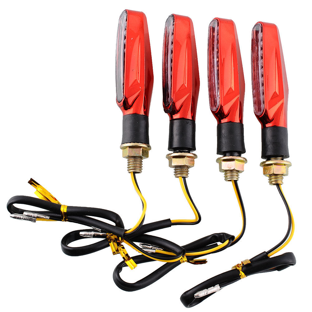 Blinker in Rot für Motorrad