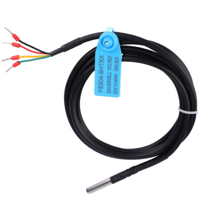 Soil Digital Temperature & Humidity Sensor Probe Cable Type Waterproof I2C O LLI